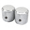 Fender Pure Vintage '60s Telecaster Knurled Pair in Chrome/Aluminum - Image 3