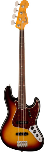 B Stock Fender American Vintage II 66 Jazz Bass Rosewood 3 Tone Sunburst 002 - Image 2