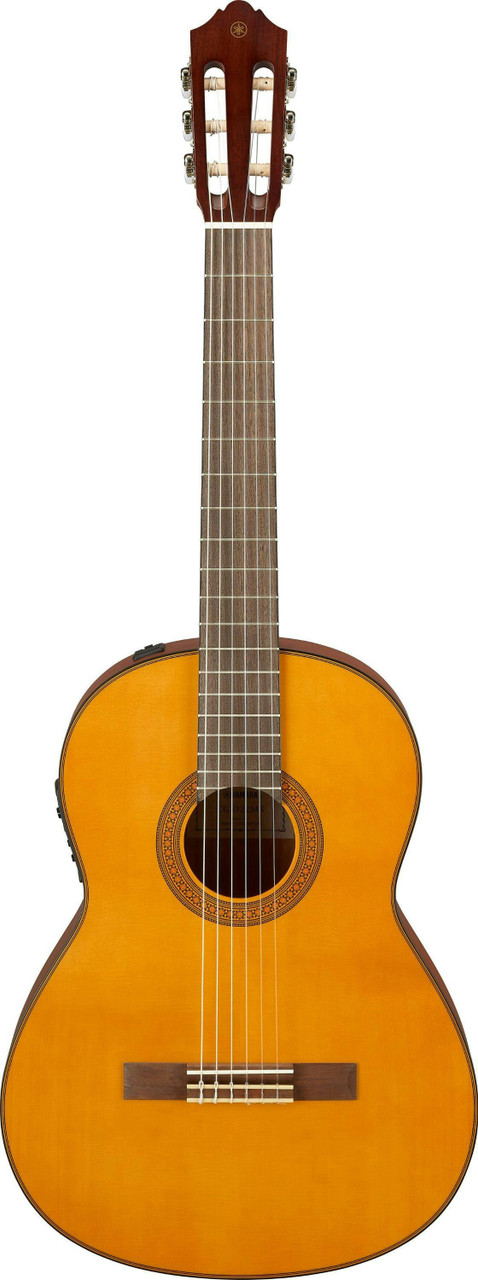 Yamaha GCGX122 Spruce Classical Guitar in Natural - Image 5