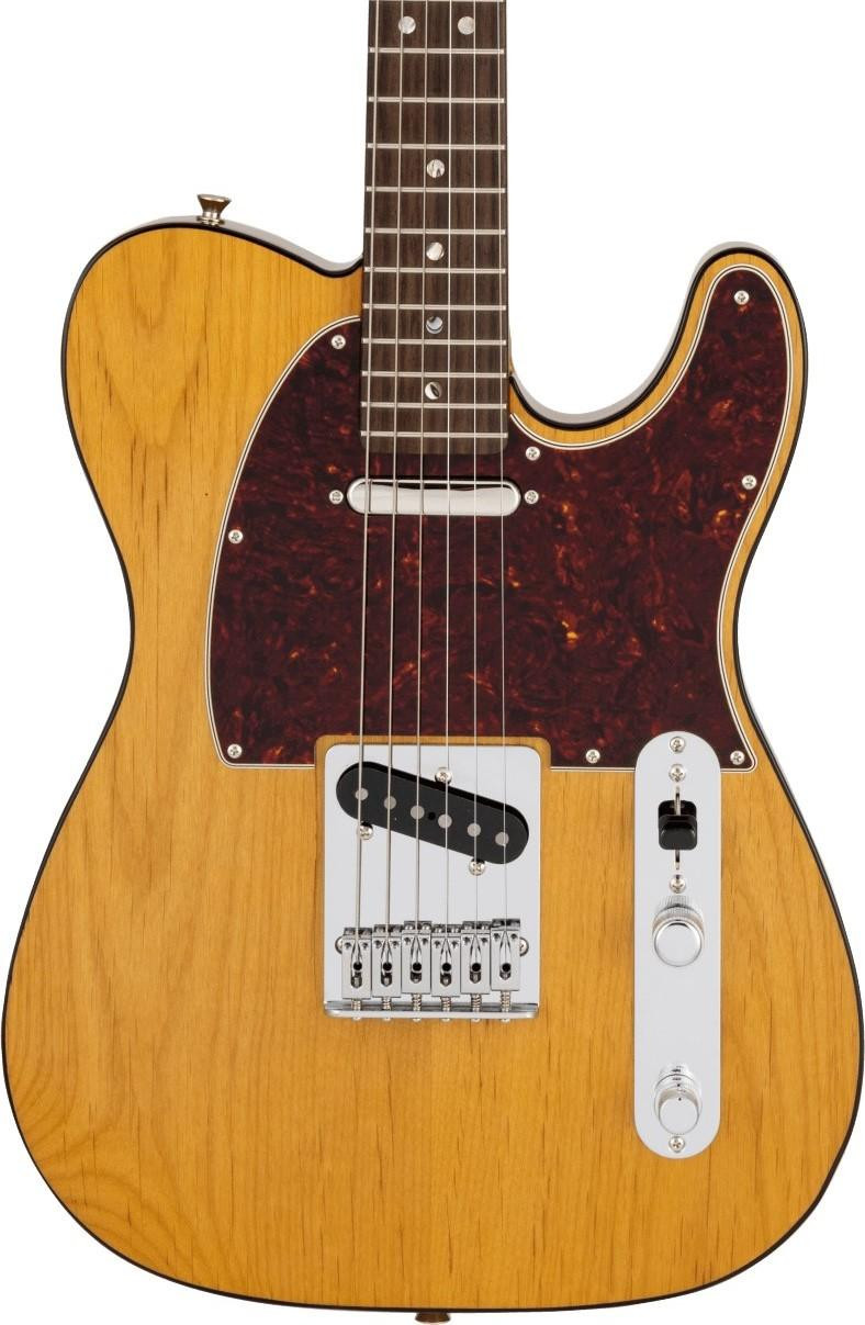Fender Made in Japan Active Modern Telecaster Electric Guitar in Vintage Natural