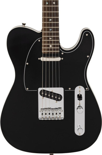 Fender Made in Japan Active Modern Telecaster Electric Guitar in Black
