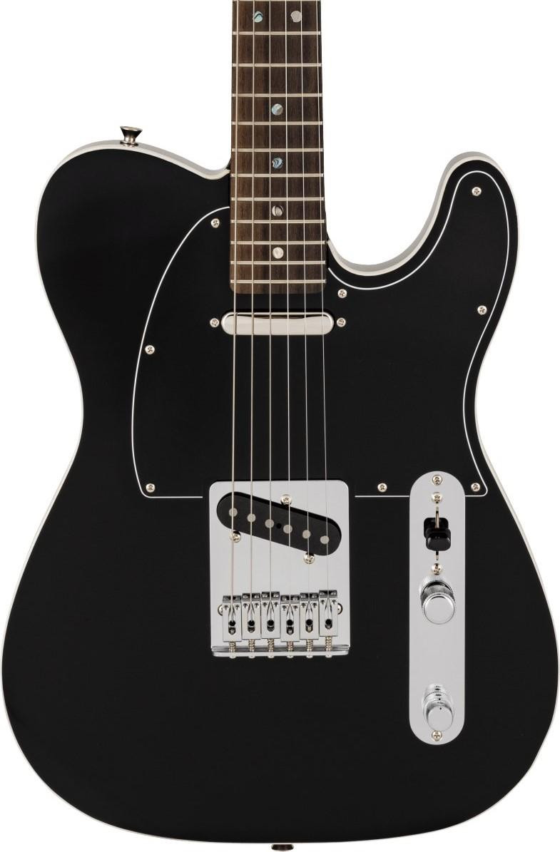 Fender Made in Japan Active Modern Telecaster Electric Guitar in Black