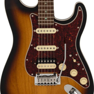 Fender Made in Japan Active Modern Stratocaster HSS Electric Guitar in 2-Colour Sunburst
