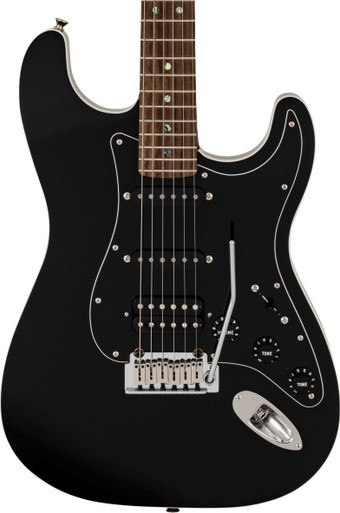 Fender Made in Japan Active Modern Stratocaster HSS Electric Guitar in Black