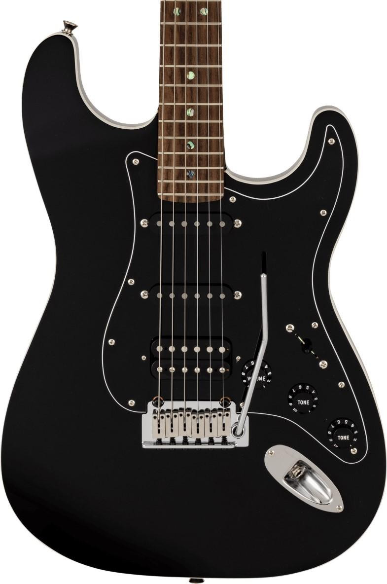Fender Made in Japan Active Modern Stratocaster HSS Electric Guitar in Black