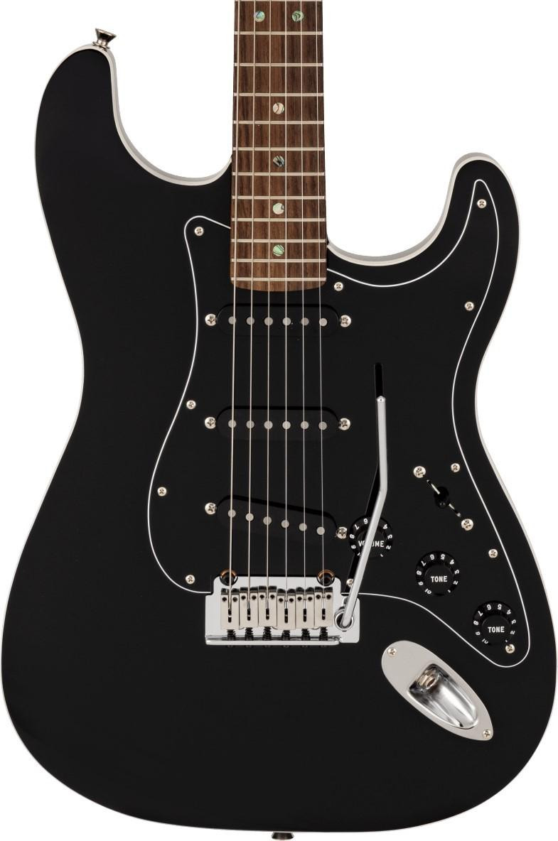 Fender Made in Japan Active Modern Stratocaster Electric Guitar in Black