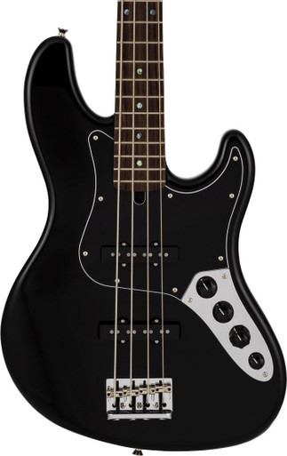 Fender Made in Japan Active Modern Jazz Bass Guitar in Black