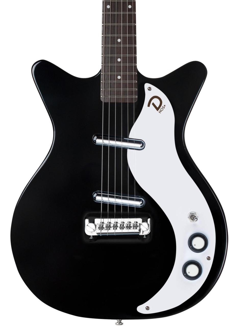 Danelectro 59M NOS+ Electric Guitar in Black