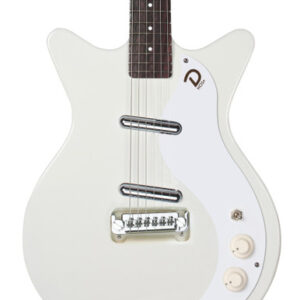 Danelectro 59M NOS+ Electric Guitar in Outa-Sight White