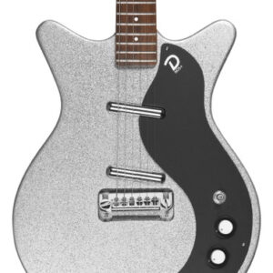 Danelectro 59M NOS+ Electric Guitar in Silver Metalflake