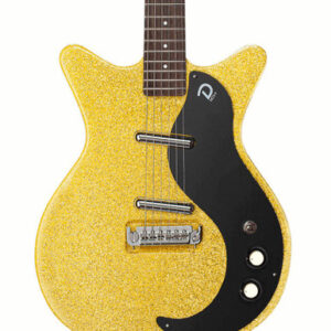 Danelectro 59M NOS+ Electric Guitar in Yellow Metalflake