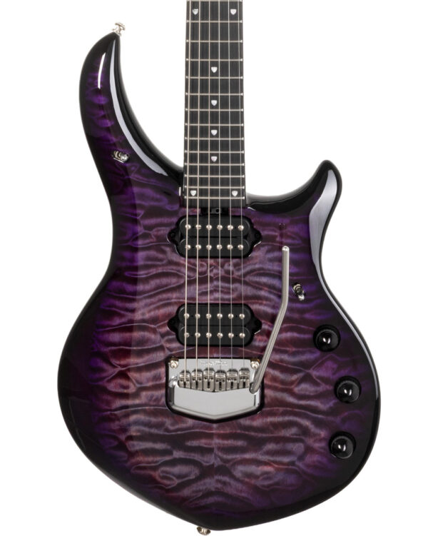 Music Man Majesty Premium Select John Petrucci Signature 6-String Electric Guitar in Purple Nebula II