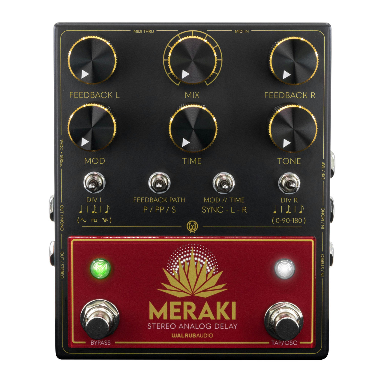 Walrus Audio Meraki Analogue Stereo Delay Pedal