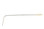 Fender Panorama Tremolo Arm Chrome with Vintage White Tip - Image 4