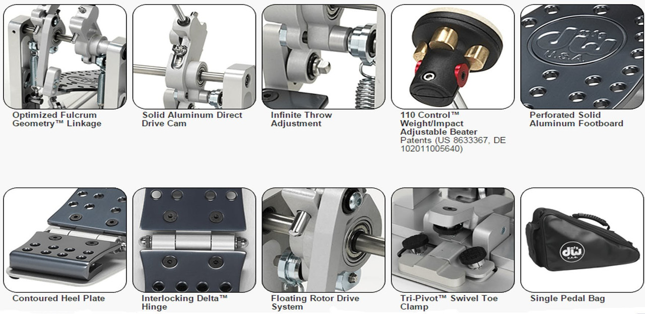 DW Machined Direct Drive Single Pedal - Image 5