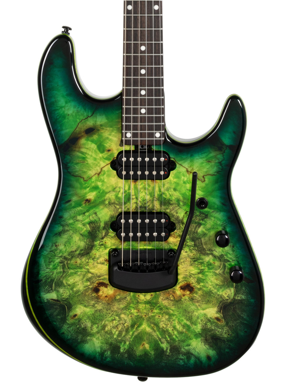 Music Man Jason Richardson Signature Cutlass HT 6-String Electric Guitar in Kokiri Forest - Image 1