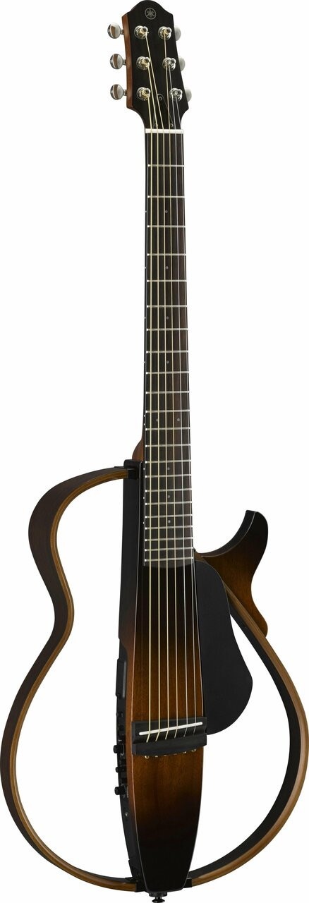 Yamaha SLG200S Steel String Silent Guitar in Tobacco Brown - Image 5