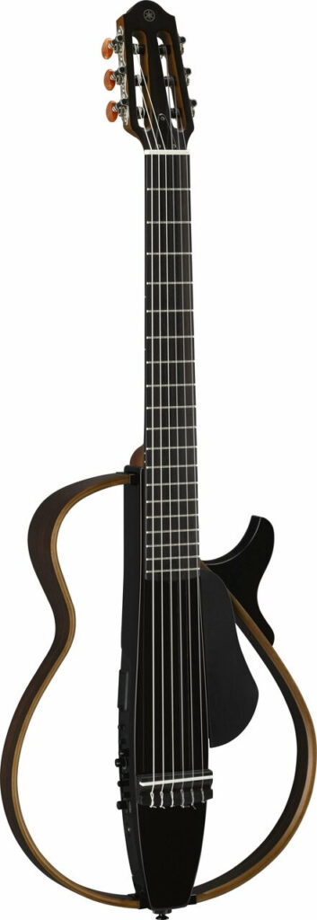 Yamaha SLG200N Nylon String Silent Guitar in Trans Black - NO PSU