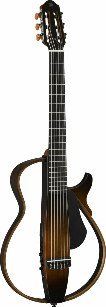 Yamaha SLG200N Nylon String Silent Guitar in Tobacco Brown Sunburst