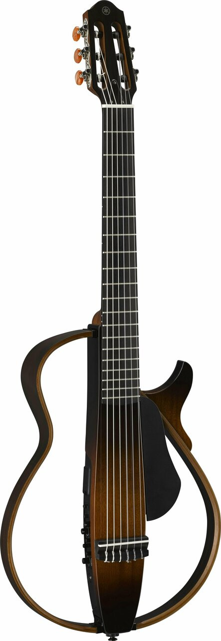 Yamaha SLG200N Nylon String Silent Guitar in Tobacco Brown Sunburst - Image 5