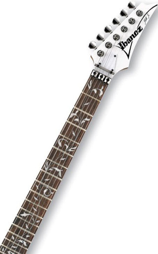 Ibanez JEMJR JEM Junior Steve Vai Guitar in White - Image 6