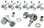 Fender Locking Tuners Chrome - Image 4