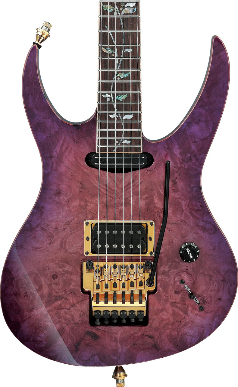 Ibanez J Custom 8540PIII-AT Electric Guitar in Ametrine