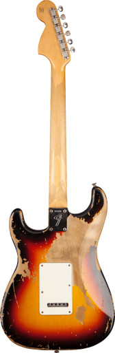Fender Custom Shop Artist Collection Michael Landau 1968 Stratocaster in Bleached Three Colour Sunburst - Image 6