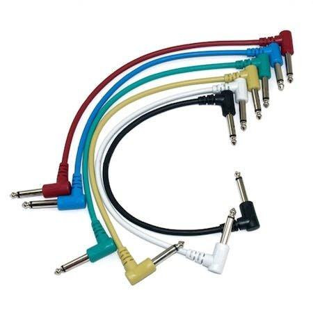 Ordo 6.3mm Mono Jack Patch Lead Angled - 30CM - Image 4