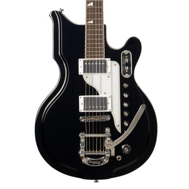 Airline '59 Newport DLX Electric Guitar in Black
