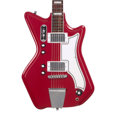 Airline Jetsons '59 2 Pickup PRO Electric Guitar in Red