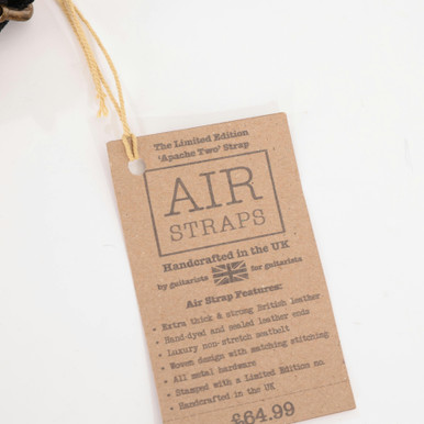 Air Straps Limited Edition Handcrafted Apache Two Guitar Strap - Image 6