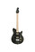 Sterling by Music Man Sub Axis AX3FM Flame Maple Top in Trans Black - Image 4