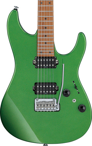 B Stock : Ibanez AZ2402 Prestige Electric Guitar in Apple Green Metallic - 001