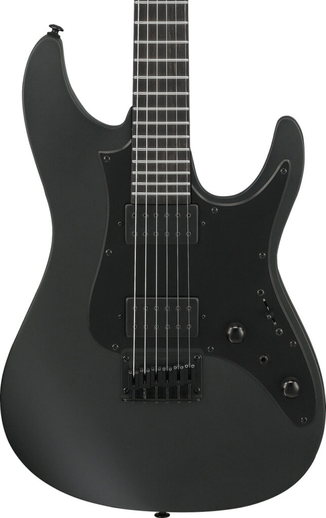 Ibanez AZ41B1-BKF AZ Premium Series Electric Guitar in Black Flat