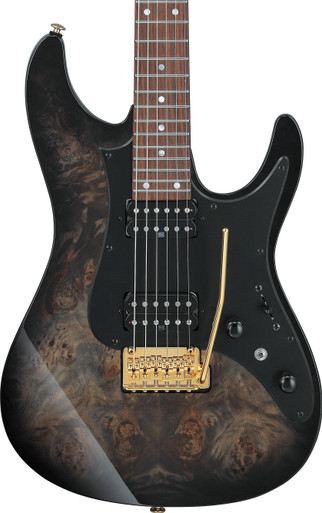 Ibanez AZ41P1PB-TGB AZ Premium Series Electric Guitar in Transparent Gray Burst