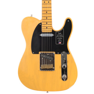 B Stock : Fender American Ultra Luxe Vintage '50s Telecaster in Butterscotch Blonde - 001