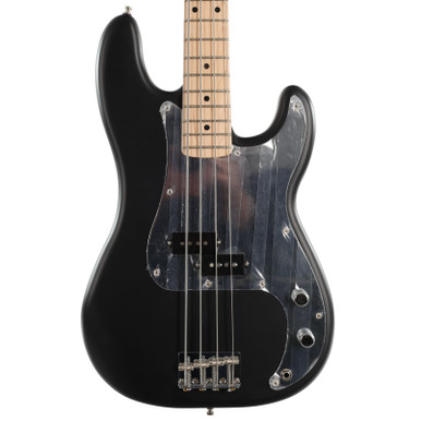 B Stock : Fender Limited Edition Iron Maiden 50th Anniversary Steve Harris Precision Bass in Satin Black - 001
