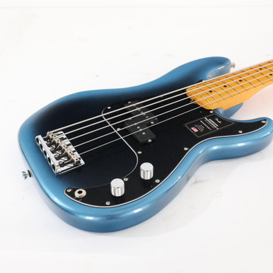 B Stock : Fender American Professional II Precision Bass Guitar V in Dark Night - 001