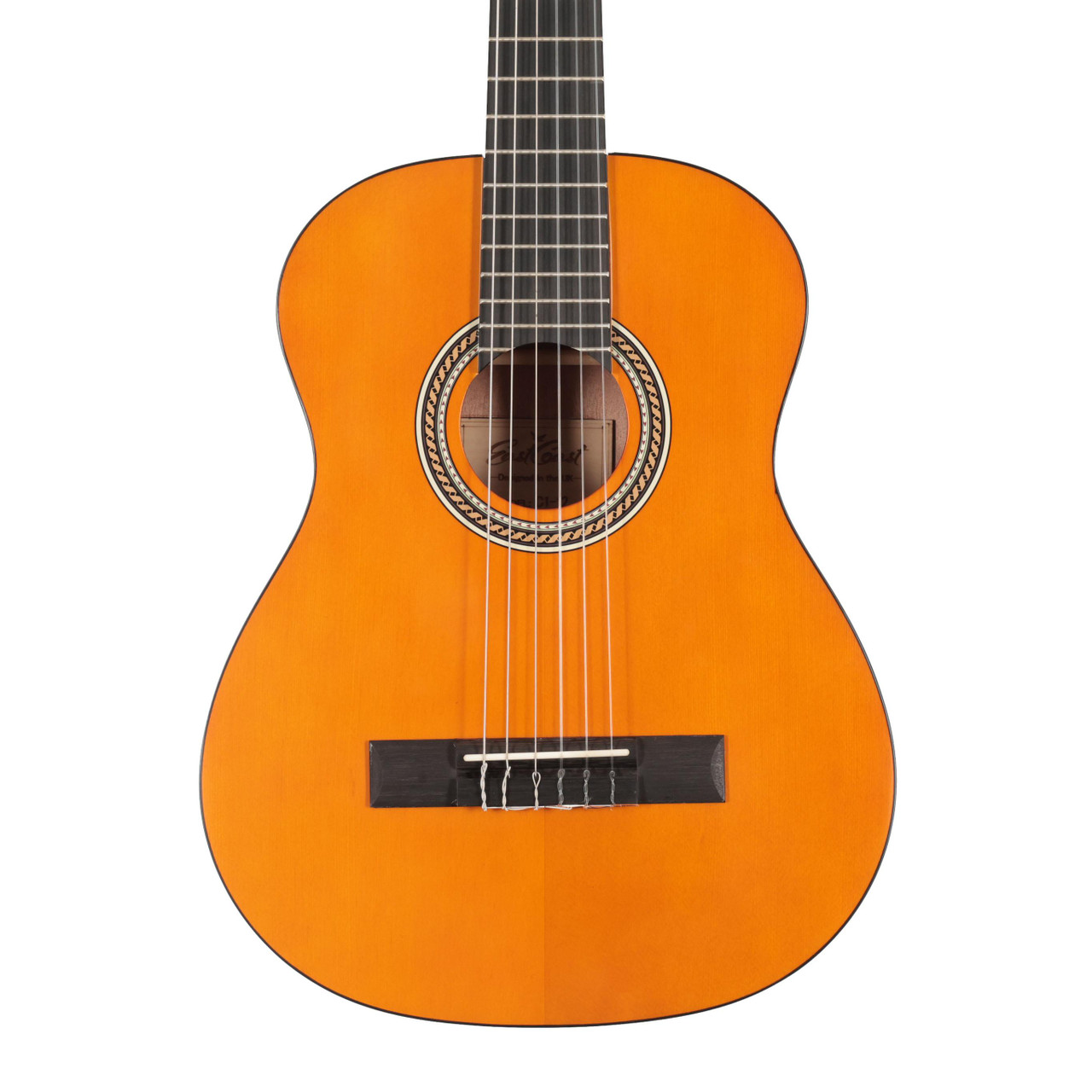 B Stock : EastCoast C1 1/2 Size Deluxe Classical Nylon String Acoustic Guitar With Gig Bag - 002 - Image 2