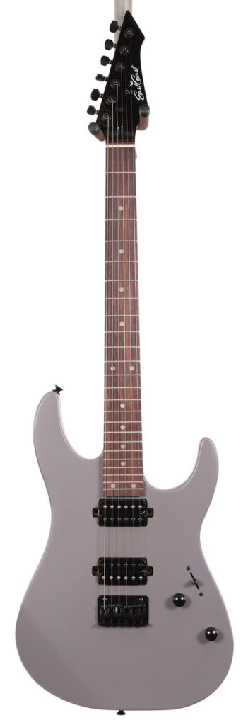 B Stock : Eastcoast MT1 Electric Guitar in Satin Stone Grey Rosewood Fretboard 001