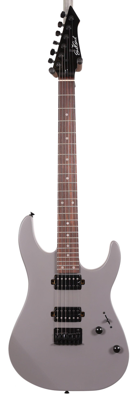 B Stock : Eastcoast MT1 Electric Guitar in Satin Stone Grey Rosewood Fretboard 001 - Image 5