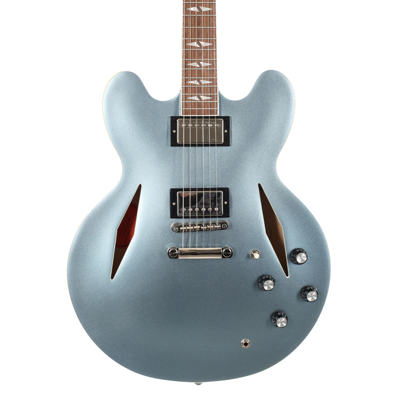 B Stock : Epiphone Artist Dave Grohl Signature DG-335 Semi-Hollow Electric Guitar in Pelham Blue - 013 - Image 2