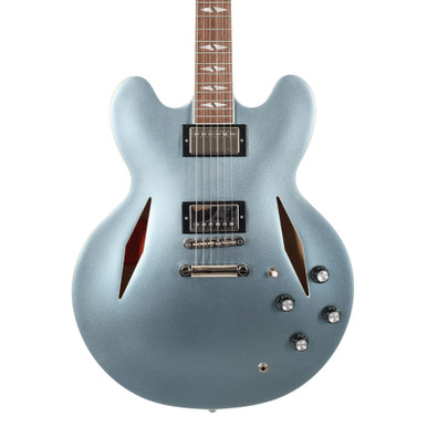 B Stock : Epiphone Artist Dave Grohl Signature DG-335 Semi-Hollow Electric Guitar in Pelham Blue - 013