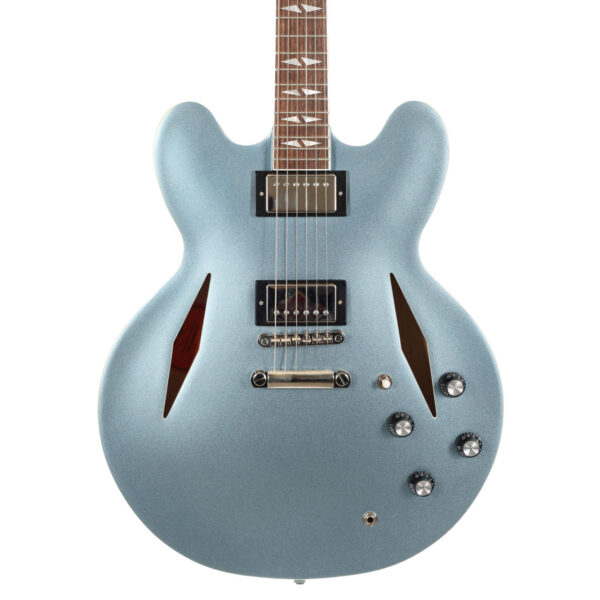 B Stock : Epiphone Artist Dave Grohl Signature DG-335 Semi-Hollow Electric Guitar in Pelham Blue - 017 - Image 2