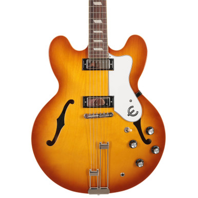 B Stock : Epiphone Original Riviera Semi-Hollow Electric Guitar in Royal Tan - 001