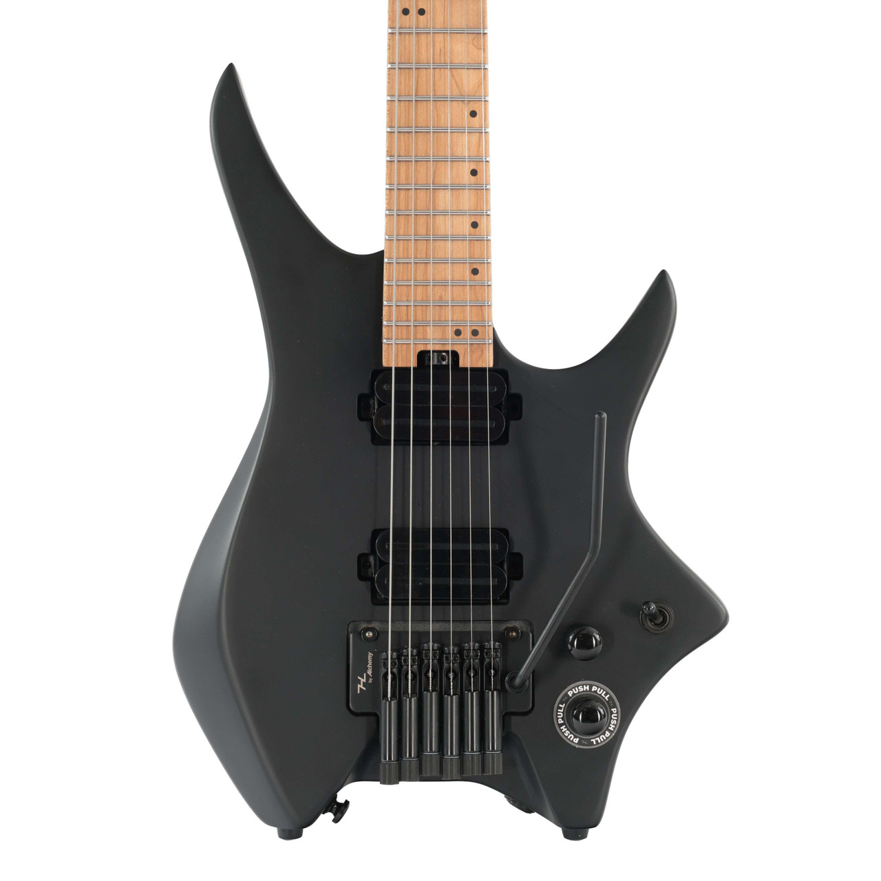 B Stock : HILS NEXT HN4 Headless Electric Guitar in Satin Black - 009 - Image 2