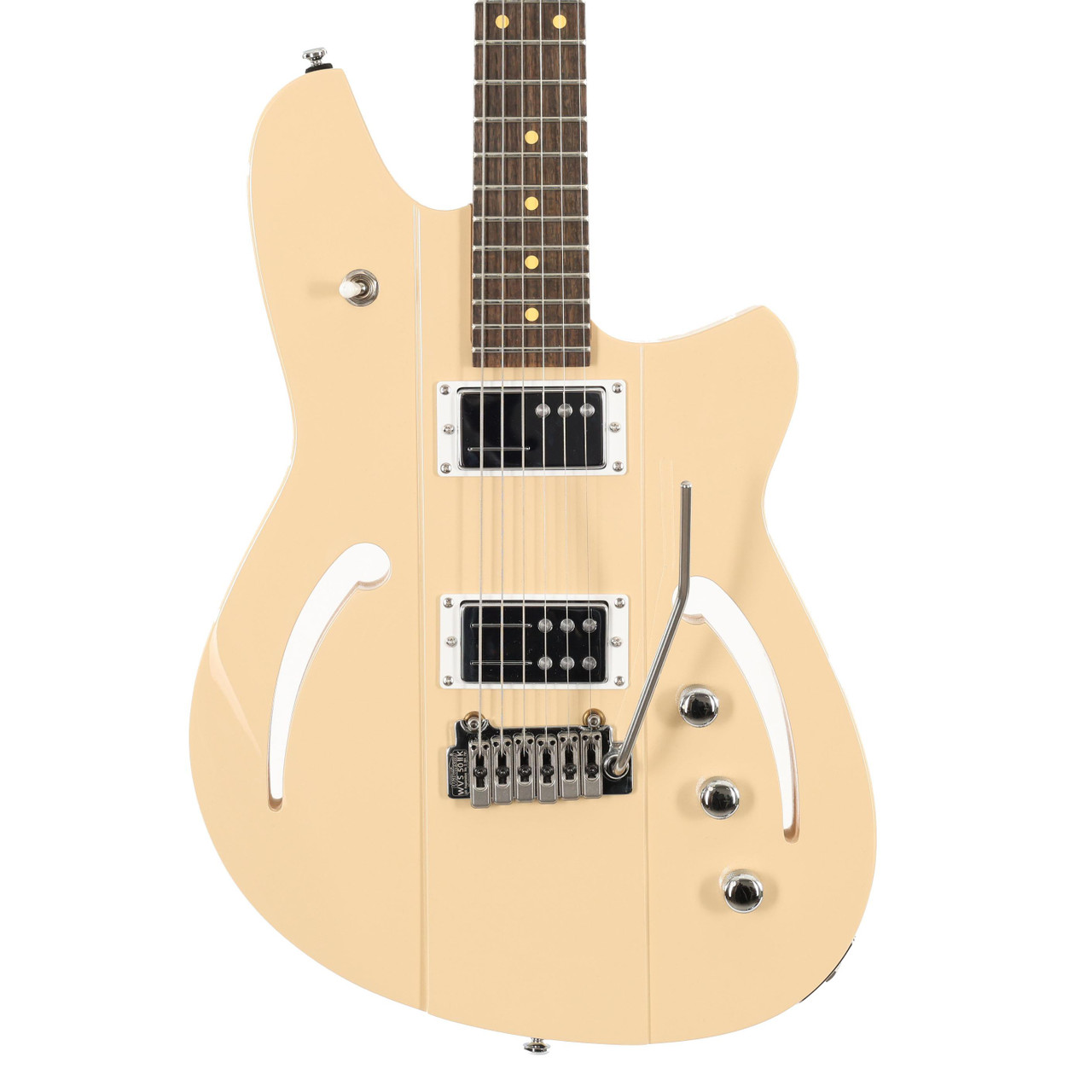 B Stock : Reverend Kingbolt F-Sonic Electric Guitar in Sandstone - 001 - Image 2