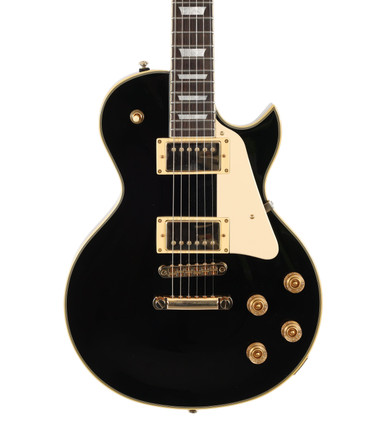 B Stock : Sire Larry Carlton L7 New Gen Gold Hardware Electric Guitar in Black - 002
