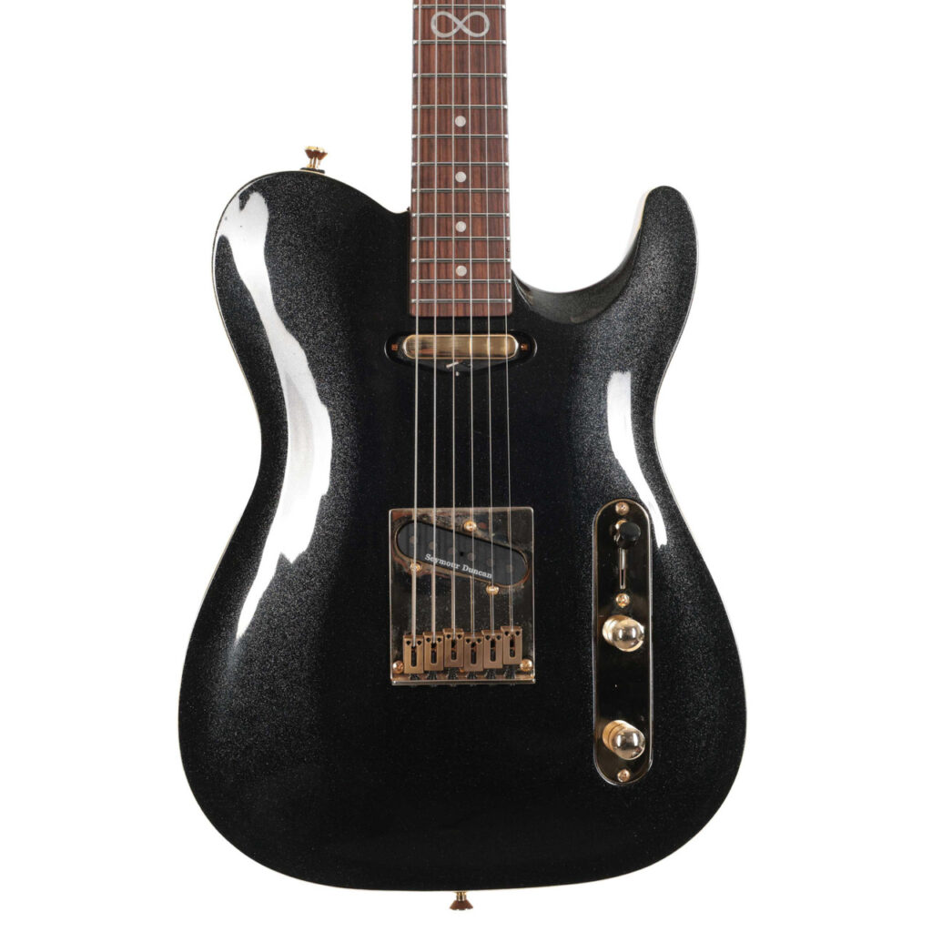 B Stock : Chapman Law Maker Classic Electric Guitar in Manhattan Black - 001